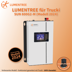 Lumentree SUN 800 für Trucki mit T2SG-Stick