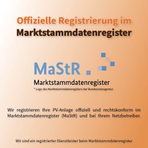 Registrierung im Marktstammdatenregister