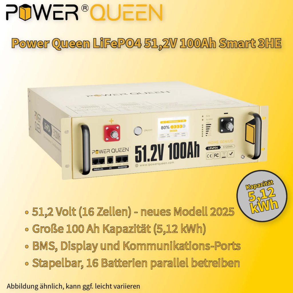 PowerQueen Speicher neue Generation 3HE