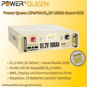 PowerQueen Speicher neue Generation 3HE
