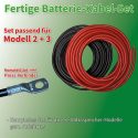 Set Modell 2 und 3 Fertiges Batterie-Kabel-Set Volksspeicher Modell 2 und 3