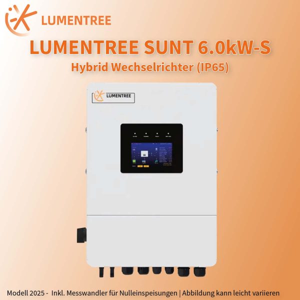 Lumentree SUNT6.0kW-S Hybrid-Wechselrichter mit Nulleinspeisung