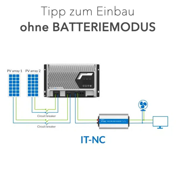EPEVER MPPT Laderegler IT10420NC (IT-NC G3-100A) 5,3 kWp